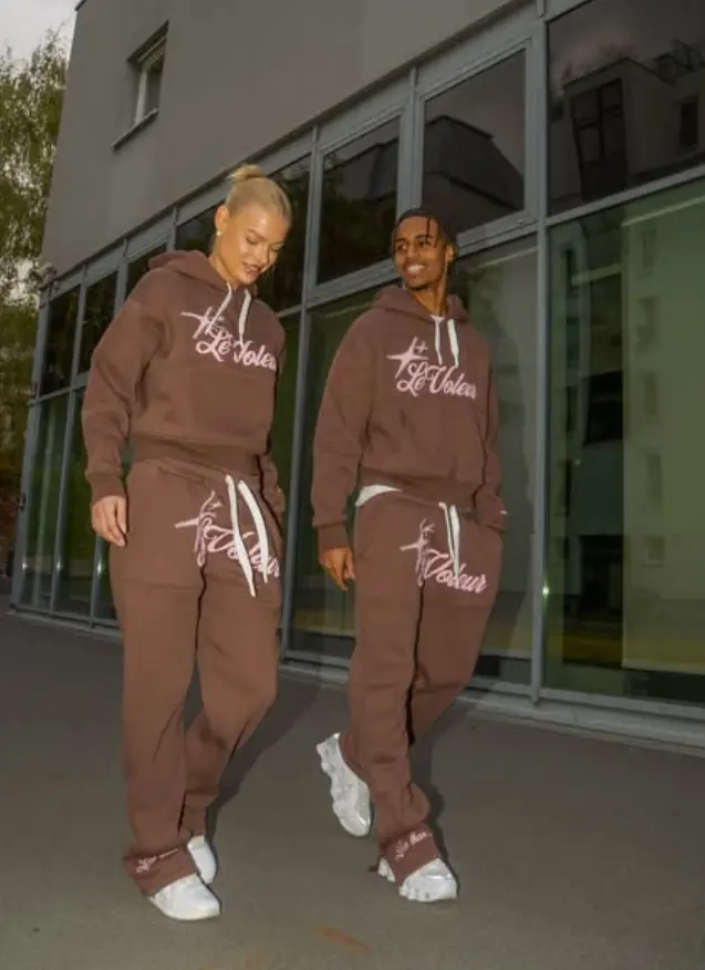 Ensemble Marron "LeVoleur" Drips-Way