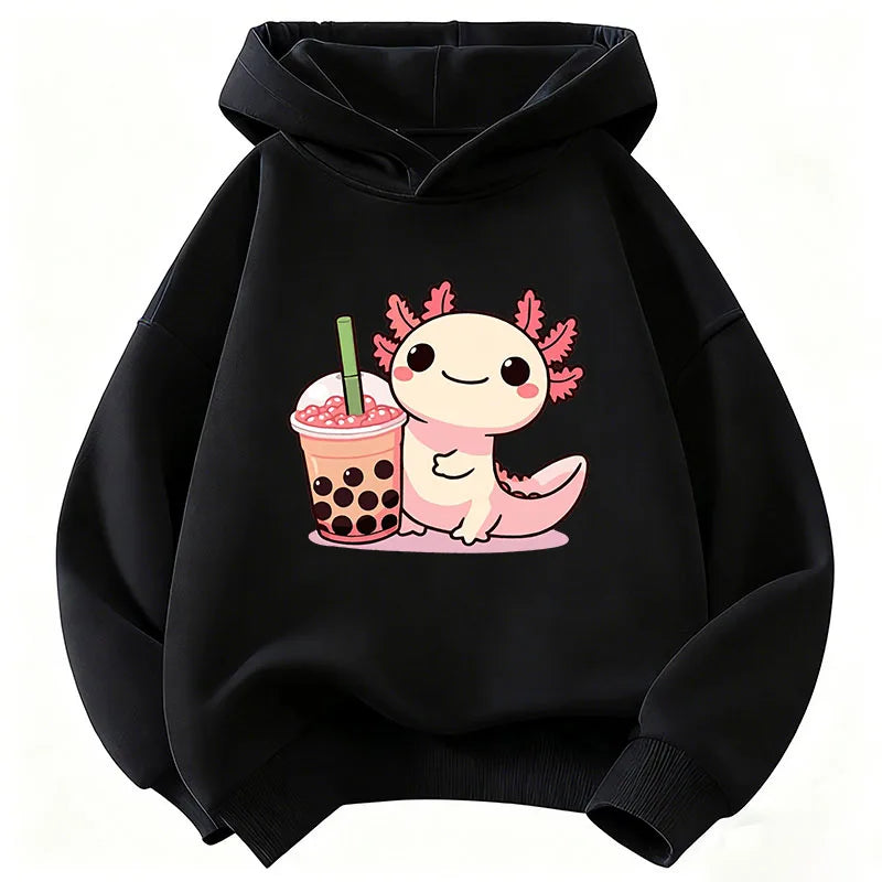 Y2k Animal Graphic Hoodie Kids Children's Sweatshirt Hoody for Boys Girls Casual Hoodies Comic Clothes