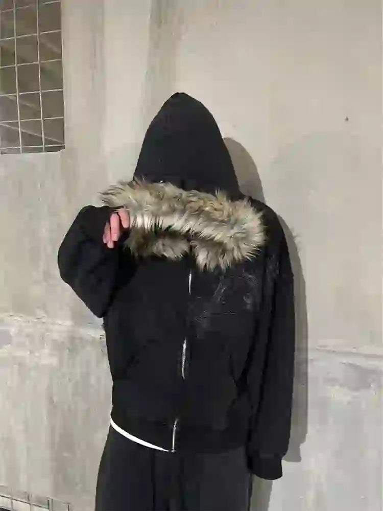 Y2K streetwear hoodie