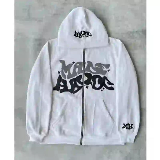 Sweatshirt Imprimé Star & Letter Y2K Drips-Way