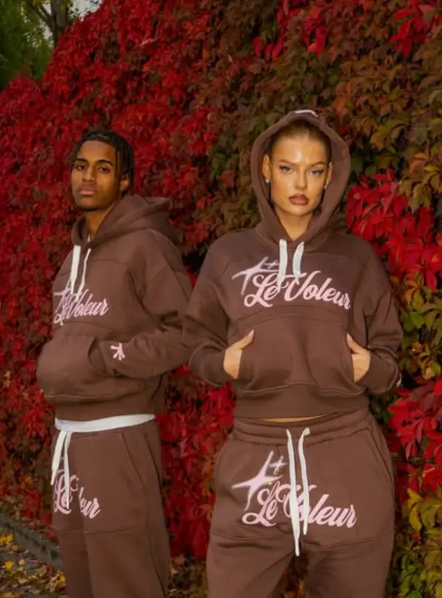 Ensemble Marron "LeVoleur" Drips-Way