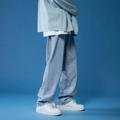 Jean Baggy Bleu Drips-Way