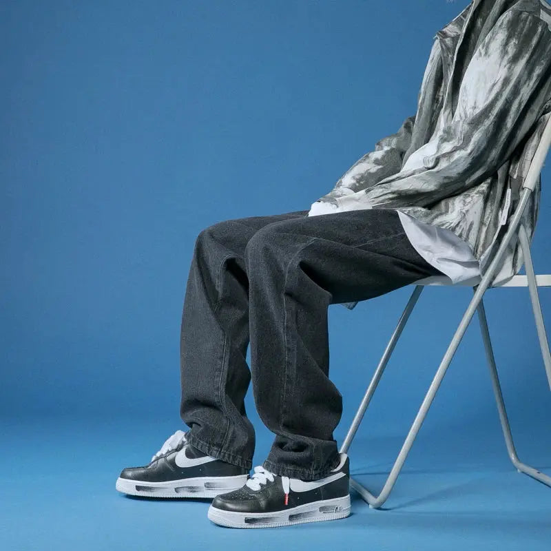 Black Baggy Jeans Streetwear