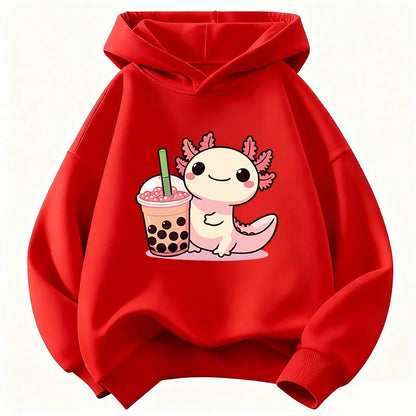 Y2k Animal Graphic Hoodie Kids Children's Sweatshirt Hoody for Boys Girls Casual Hoodies Comic Clothes