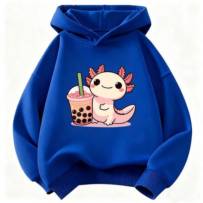 Y2k Animal Graphic Hoodie Kids Children's Sweatshirt Hoody for Boys Girls Casual Hoodies Comic Clothes