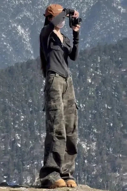 Jeans For Woman High Waist Flare Trousers