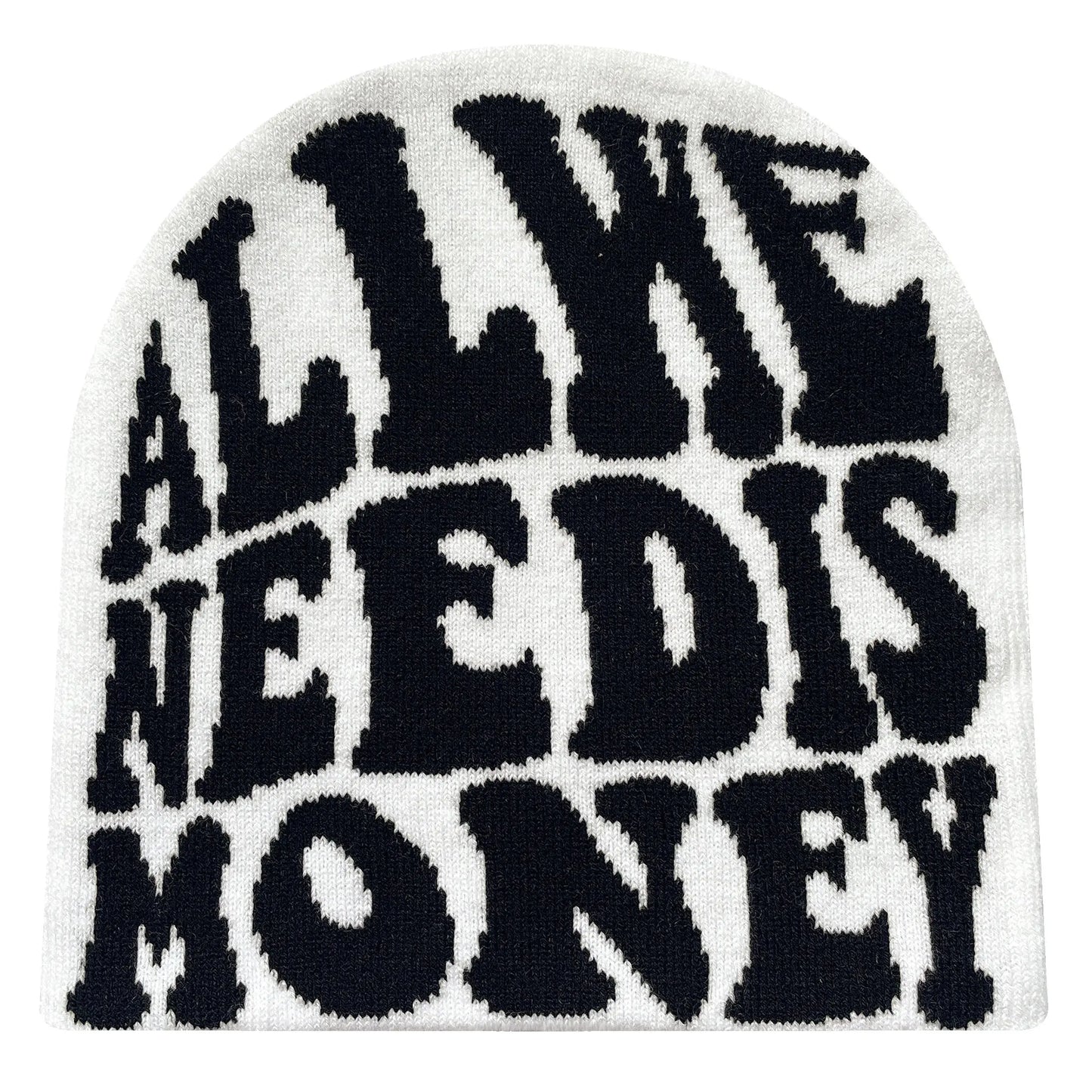 Knitted Beanie tricoté à motif et lettres brodées, chaud et confortable, style streetwear unisexe pour l’hiver et les activités outdoor.