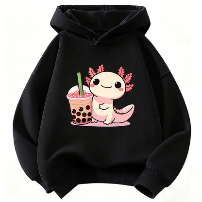 Y2k Animal Graphic Hoodie Kids Children's Sweatshirt Hoody for Boys Girls Casual Hoodies Comic Clothes