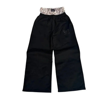 Pantalon Cargo Y2K Taille Double Drips-Way