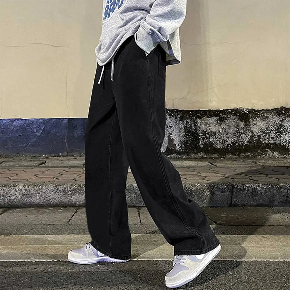 Jean droit ample homme et femme casual Drips-Way