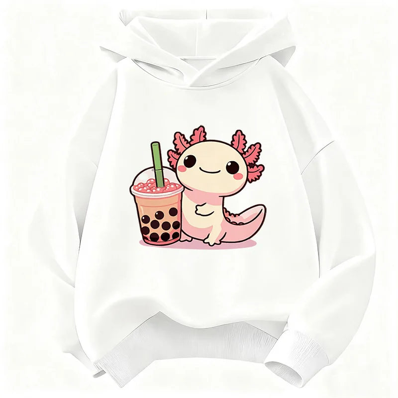 Y2k Animal Graphic Hoodie Kids Children's Sweatshirt Hoody for Boys Girls Casual Hoodies Comic Clothes