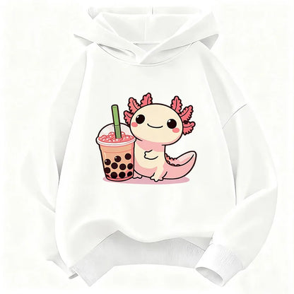 Y2k Animal Graphic Hoodie Kids Children's Sweatshirt Hoody for Boys Girls Casual Hoodies Comic Clothes