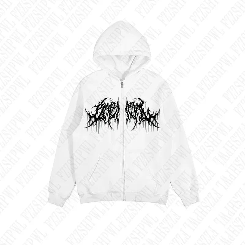 Men's Gothic Y2K Hoodie