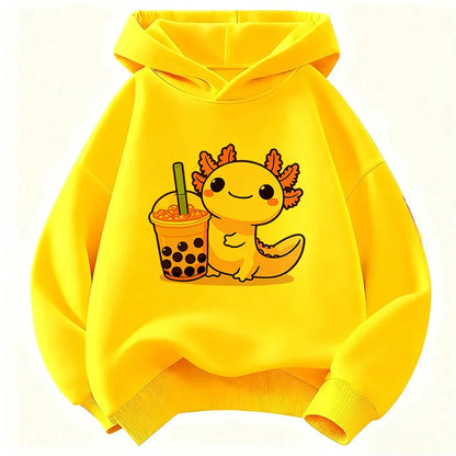 Y2k Animal Graphic Hoodie Kids Children's Sweatshirt Hoody for Boys Girls Casual Hoodies Comic Clothes