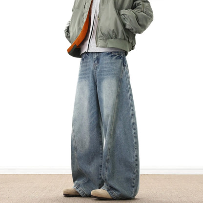Pantalon baggy denim oversize streetwear