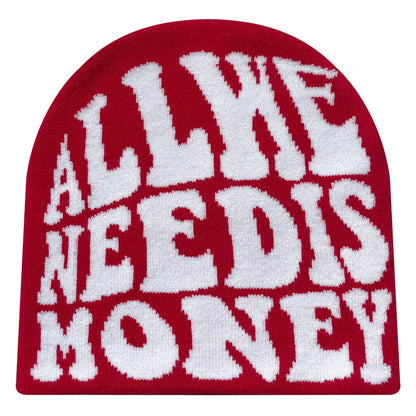 Knitted Beanie tricoté à motif et lettres brodées, chaud et confortable, style streetwear unisexe pour l’hiver et les activités outdoor.