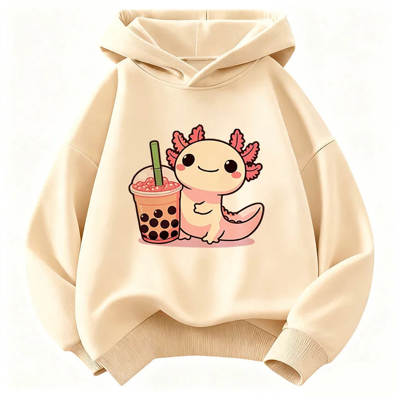Y2k Animal Graphic Hoodie Kids Children's Sweatshirt Hoody for Boys Girls Casual Hoodies Comic Clothes