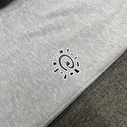 Pantalon jogging Vintage Streetwear en molleton doux, coupe slim et wide leg, confortable et tendance pour style urbain.