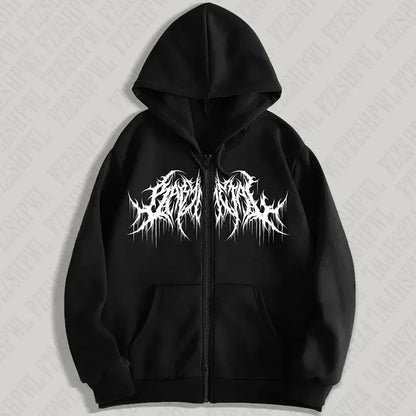 Men's Gothic Y2K Hoodie