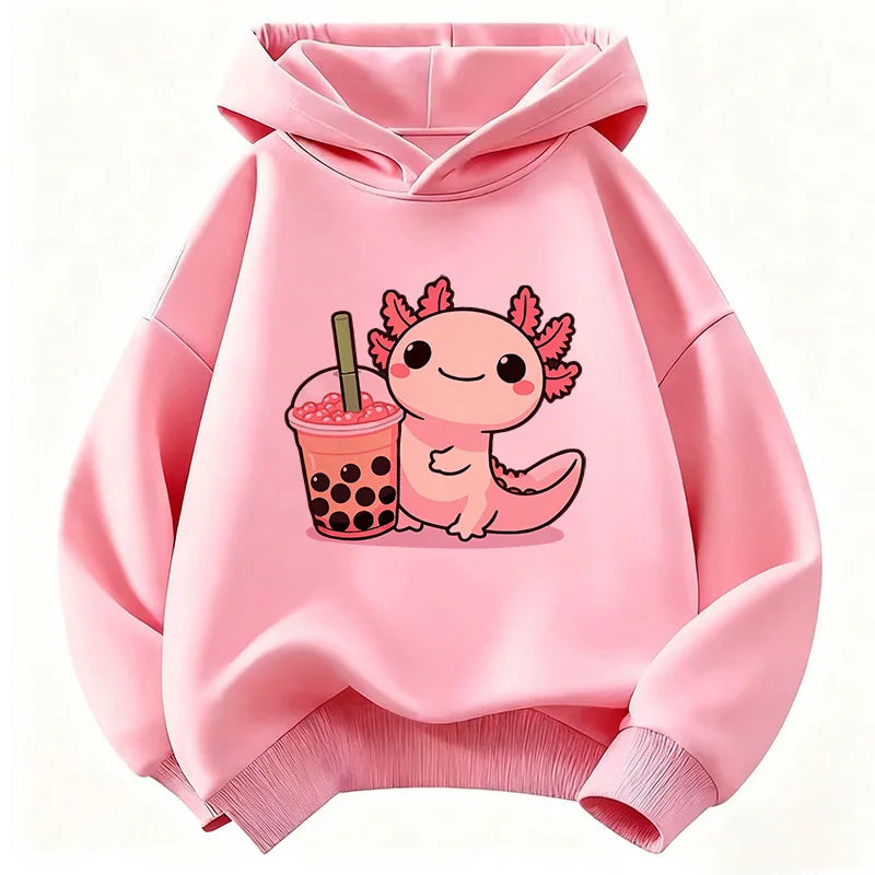 Y2k Animal Graphic Hoodie Kids Children's Sweatshirt Hoody for Boys Girls Casual Hoodies Comic Clothes
