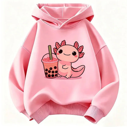 Y2k Animal Graphic Hoodie Kids Children's Sweatshirt Hoody for Boys Girls Casual Hoodies Comic Clothes