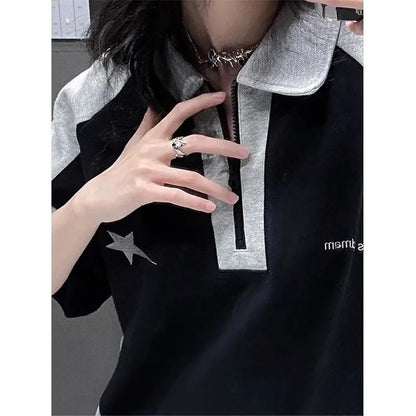 Y2k Summer Polo T-Shirts For Women