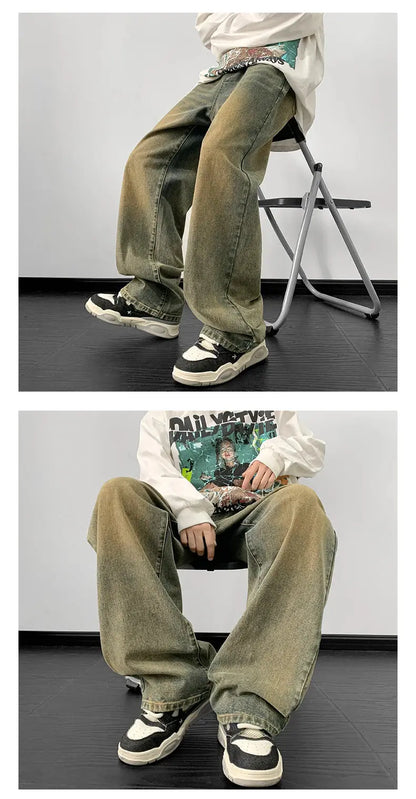 Jean jambes larges Drips-Way