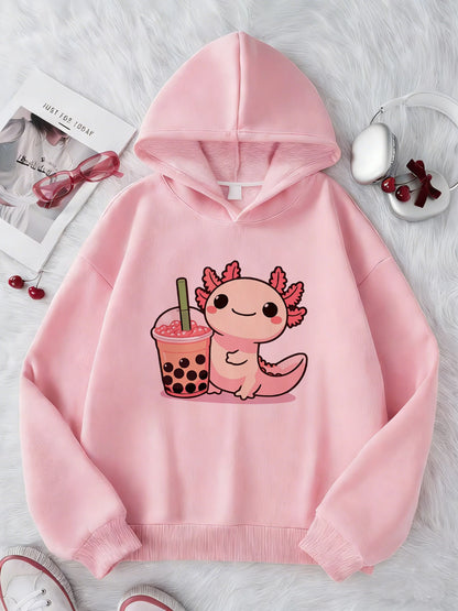 Y2k Animal Graphic Hoodie Kids Children's Sweatshirt Hoody for Boys Girls Casual Hoodies Comic Clothes