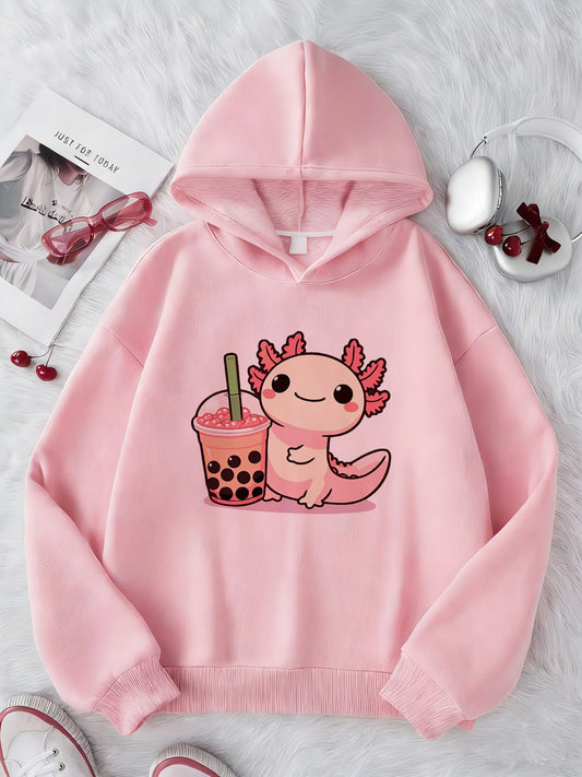 Y2k Animal Graphic Hoodie Kids Children's Sweatshirt Hoody for Boys Girls Casual Hoodies Comic Clothes