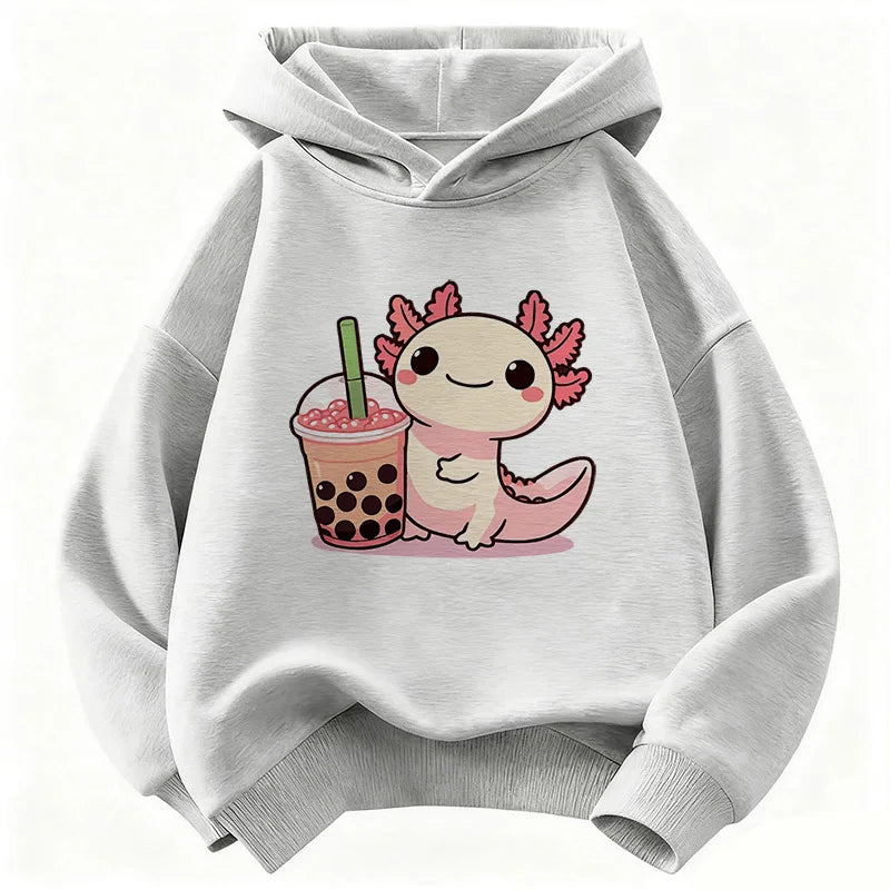 Y2k Animal Graphic Hoodie Kids Children's Sweatshirt Hoody for Boys Girls Casual Hoodies Comic Clothes