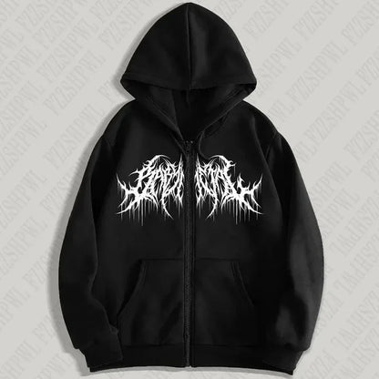 Men's Gothic Y2K Hoodie