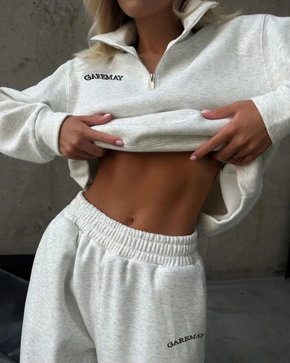 Ensemble de survêtement blanc femme Drips-Way