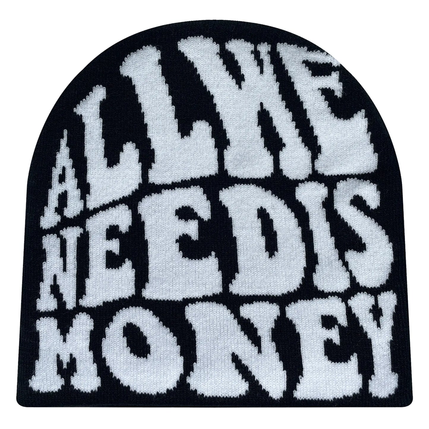 Knitted Beanie tricoté à motif et lettres brodées, chaud et confortable, style streetwear unisexe pour l’hiver et les activités outdoor.