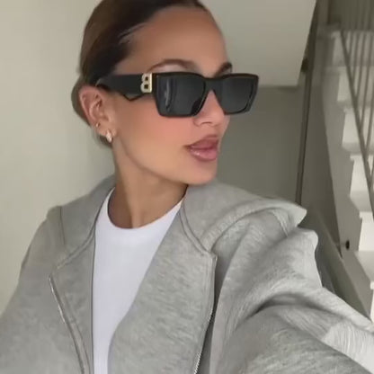 Oversized Streetwear Hooded Jacket